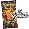 Pokemon TCG: Paldean Fates 25 Booster Pack Bundle