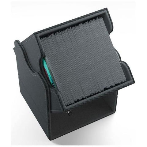 Image of Gamegenic Squire Holds 100 Sleeves Convertible Deck Box Black