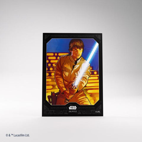 Image of Gamegenic Star Wars Unlimited Art Sleeves - Luke Skywalker
