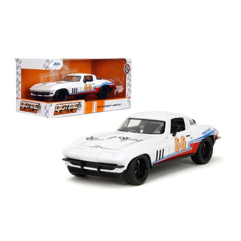 Image of Big Time Muscle: Dark Horse - 1966 Chevy Corvette (W-203) 1:24 Scale