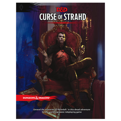 D&D Curse Of Strahd - Book