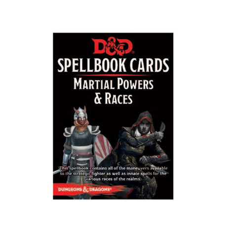 D&D Spellbook Cards - Martial Powers