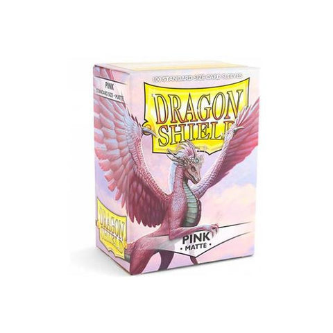 Sleeves - Dragon Shield - Box 100 - Pink MATTE