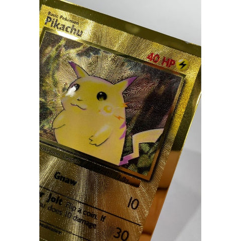 Image of Pikachu #58 Gold Metal 2021 Pokemon Celebrations Ultra Premium Collection