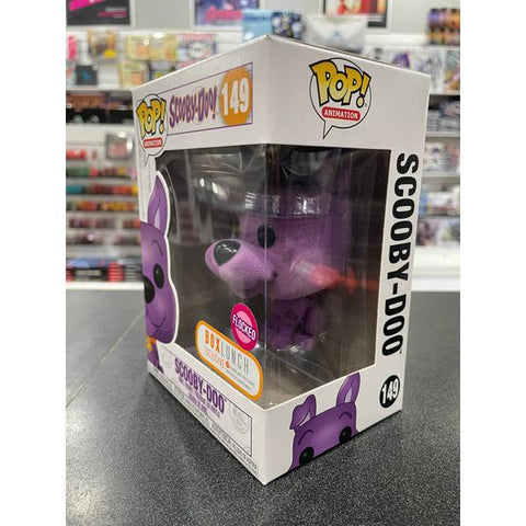 Image of Scooby Doo - Purple Flocked Boxlunch Exclusive