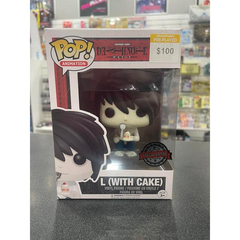 Death Note - L with Cake