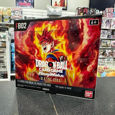 Dragon Ball Super Card Game Fusion World Booster Box Blazing Aura [FB02]