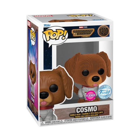 Image of Guardians of the Galaxy: Volume 3 - Cosmo US Exclusive Flocked Pop! Vinyl [RS]