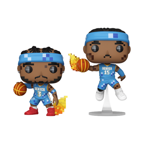 Image of NBA JAM: Nuggets - Iverson/Anthony 8-Bit Pop! 2PK