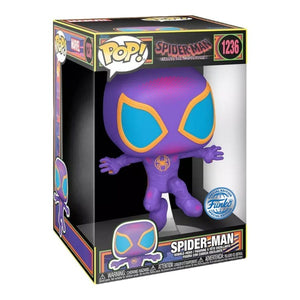 Spider-Man: Across the Spider-Verse - Spider-Man US Exclusive Blacklight 10" Pop! Vinyl [RS]