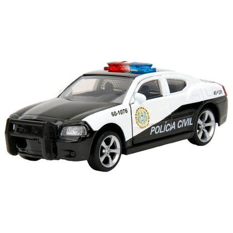 Fast & Furious 5 - Dodge Charger Police Car 1:32 Scale Hollywood Rides Diecast Vehicle