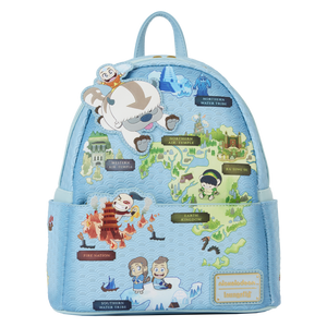 Avatar The Last Airbender - Map of the Four Nations Mini Backpack