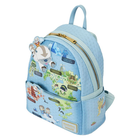 Image of Avatar The Last Airbender - Map of the Four Nations Mini Backpack