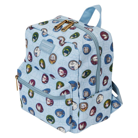 Image of Avatar The Last Airbender - All-Over-Print Square Nylon Mini Backpack