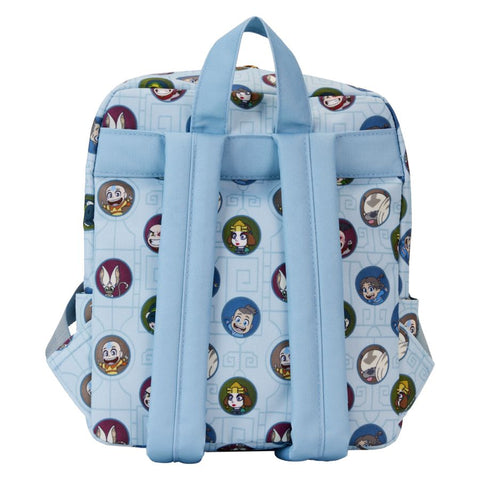 Image of Avatar The Last Airbender - All-Over-Print Square Nylon Mini Backpack
