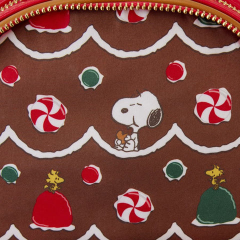 Image of Peanuts - Snoopy Gingerbread House Scented Mini Backpack