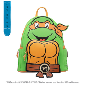 TMNT (TV'87) - Michaelangelo Cos Loungefly Mini Backpack RS
