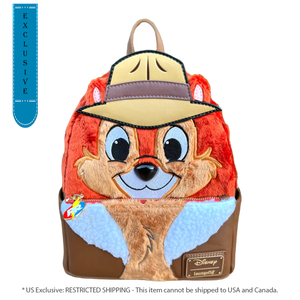 Chip 'n Dale: Rescue Rangers - Faux Fur Chip US Exclusive Cosplay Mini Backpack[RS]