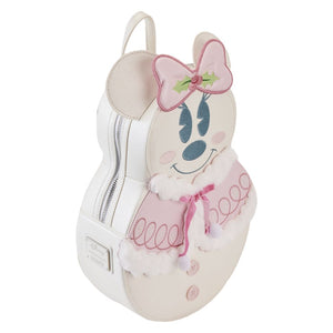 Disney - Minnie Mouse Pastel Snowman Mini Backpack