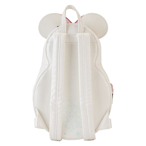 Image of Disney - Minnie Mouse Pastel Snowman Mini Backpack