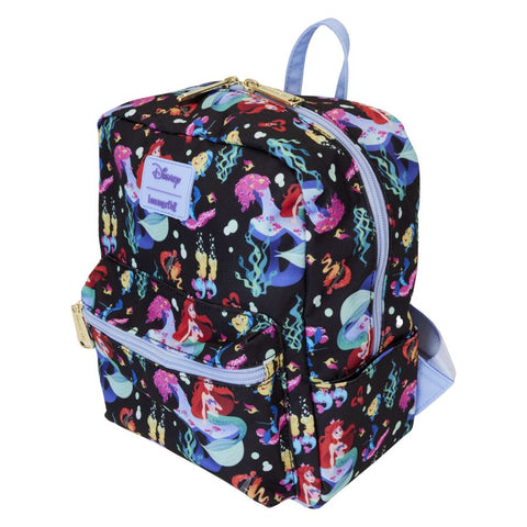 Image of The Little Mermaid (1989) 35th Anniversary - Life Is The Bubbles Nylon Backpack