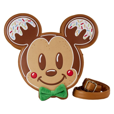 Image of Disney - Mickey & Minnie Gingerbread Cookie Crossbody