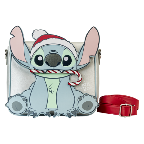 Image of Lilo & Stitch - Stitch Holiday Glitter Crossbody