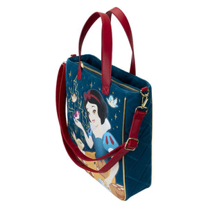 Snow White (1937) - Heritage Quilted Velvet Tote Bag