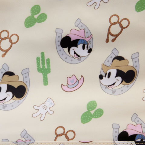 Image of Disney - Western Mickey & Minnie Crossbody