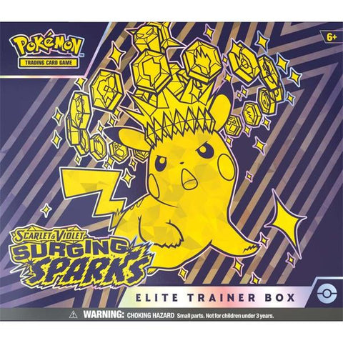 POKÉMON TCG Scarlet & Violet 8 Surging Sparks Elite Trainer Box