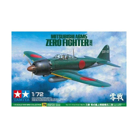 Image of TAMIYA 1/72 A6M5 ZERO (ZEKE)