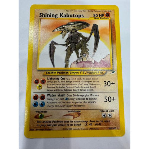 Shining Kabutops - Neo Destiny 108/105