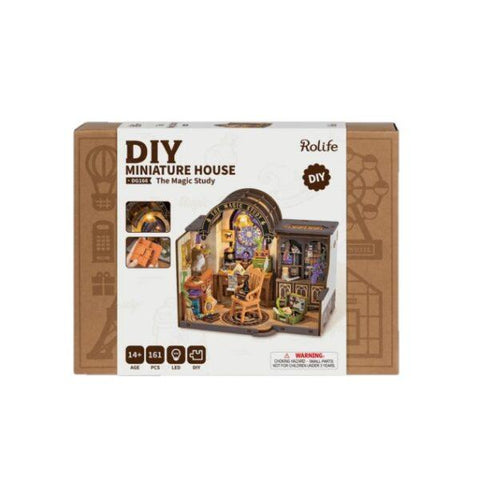 DIY MINI HOUSE THE MAGIC STUDY