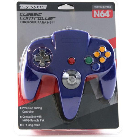 N64 Controller Replica Blue