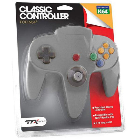 Image of N64 Controller Replica Grey