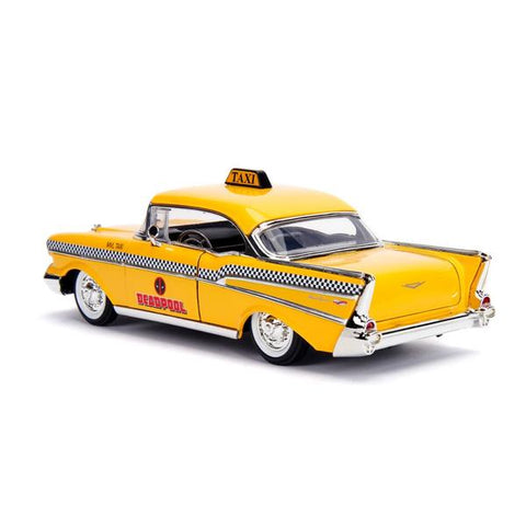 Image of Deadpool - Chevy Yellow Taxi 1:24 Hollyw