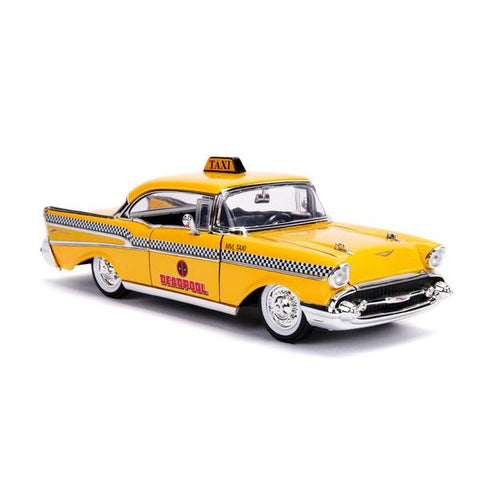 Image of Deadpool - Chevy Yellow Taxi 1:24 Hollyw