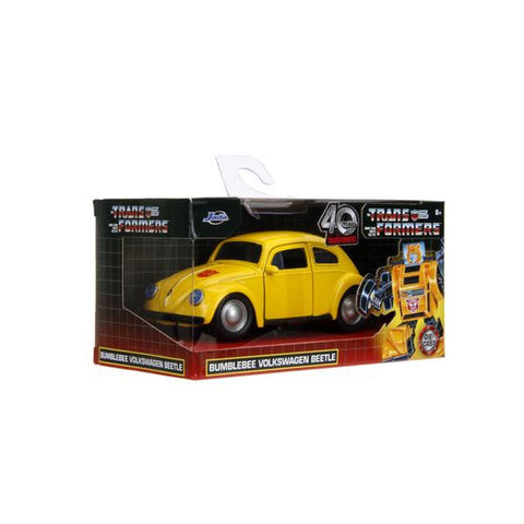 Image of Transformers - G1 Bumblebee VW Beetle 1:32 Scale Diecast Vehicle