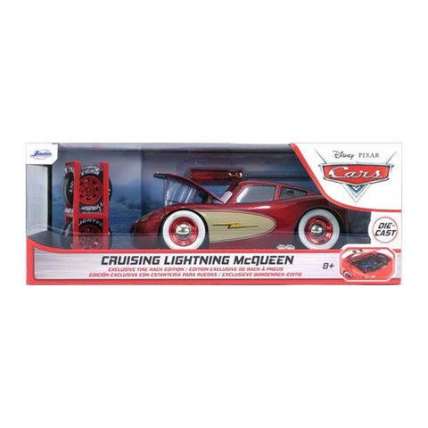 Image of Cars - Cruising Lightning McQueen 1:24 Scale Die-cast Vehicle