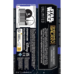 Star Wars Unlimited - Shadows of the Galaxy Booster Box