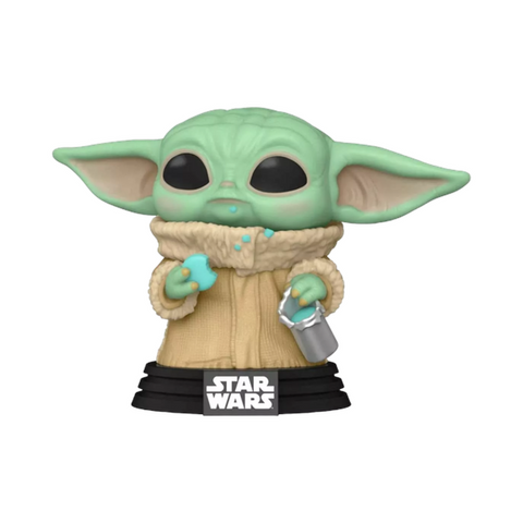 Image of Star Wars: The Mandalorian - The Child with Cookies Pop! Vinyl