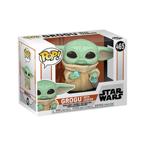 Image of Star Wars: The Mandalorian - The Child with Cookies Pop! Vinyl