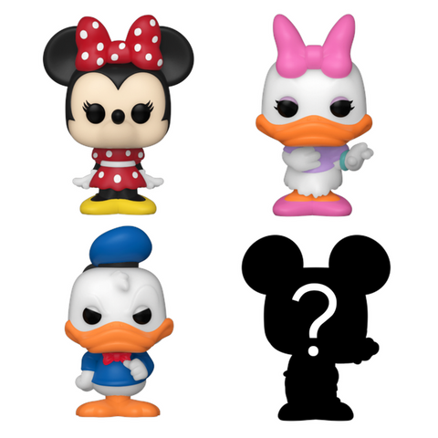 Disney - Minnie & Friends Bitty Pop! 4-Pack