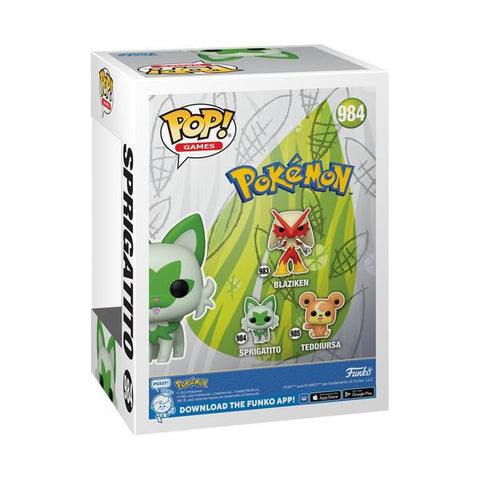 Image of Pokemon - Sprigatito Pop! RS