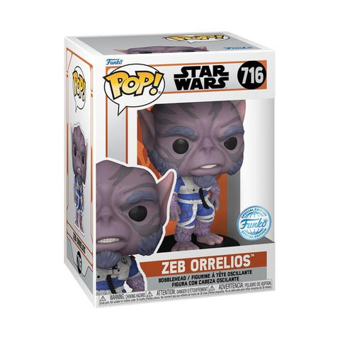 Image of Star Wars: Mandalorian - Zeb Orrelios Pop! RS