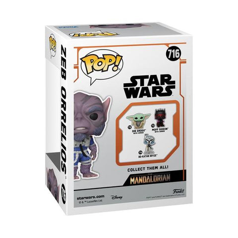 Image of Star Wars: Mandalorian - Zeb Orrelios Pop! RS