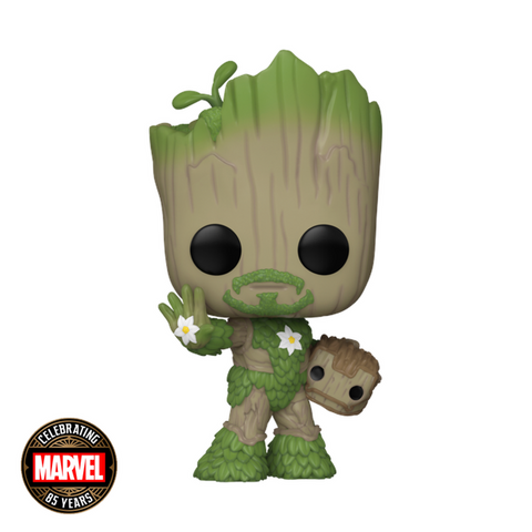 Marvel 85th: WAG - Groot Iron Man Pop!