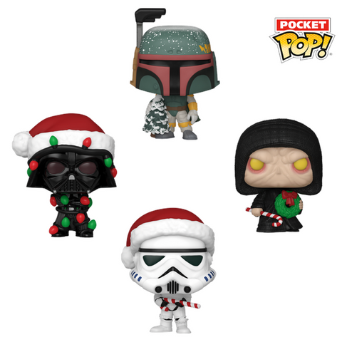 Star Wars - Holiday Tree Box Pocket Pop! 4PK