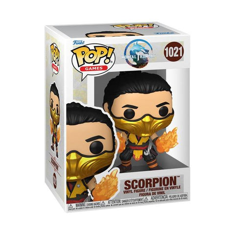 Image of Mortal Kombat - Scorpion (Fire Hands) Pop!