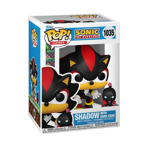 Sonic - Shadow w/Dark Chao Pop!